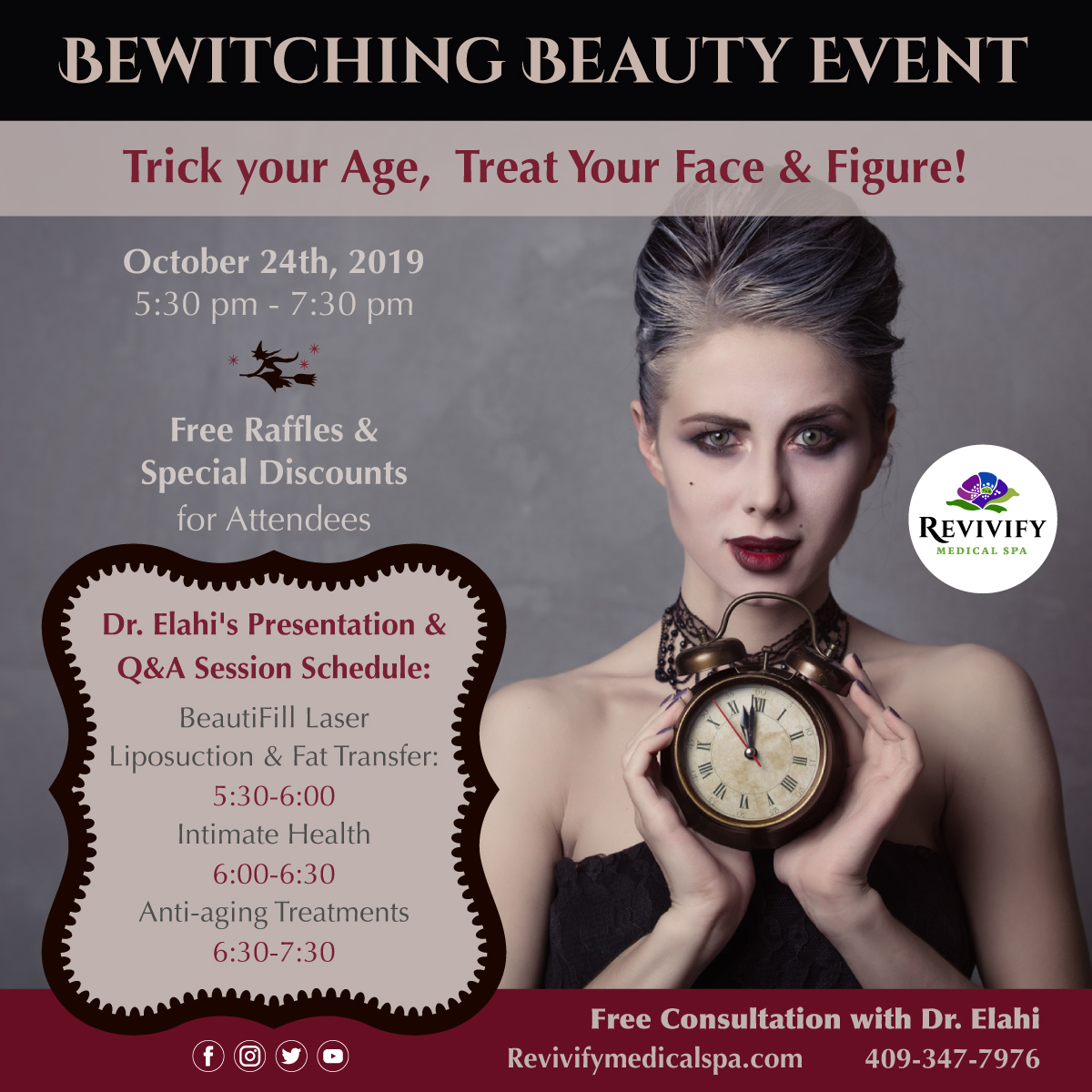 free-bewitching-beauty-event-2019-revivify-medical-spa-beaumont-texas