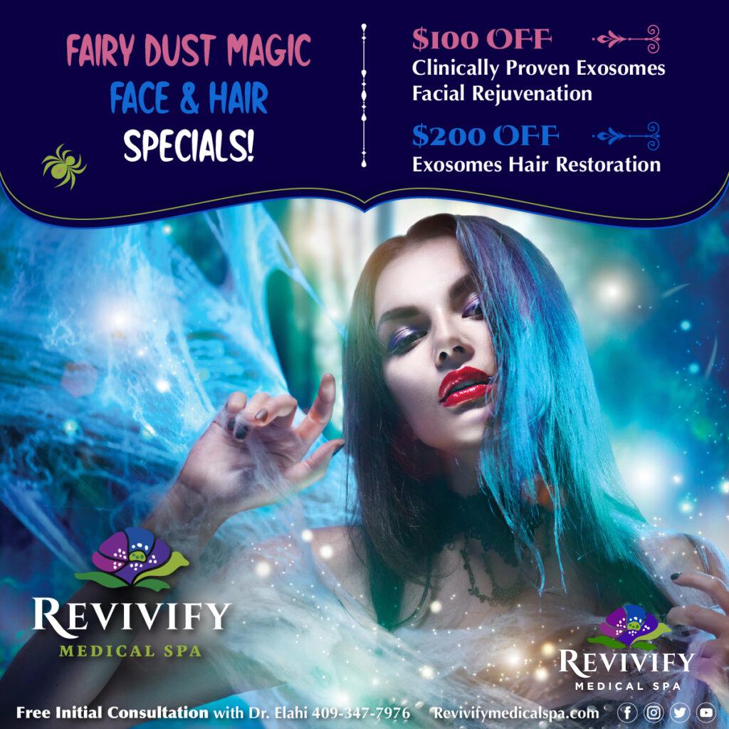 Fairy Dust Exosomes Face and Hair Specials