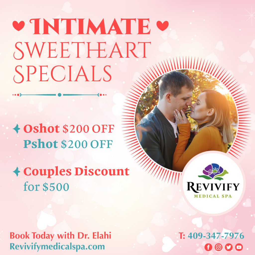 Intimate Sweetheart O Shot P Shot Specials Valentines Medical Spa Specials 2021