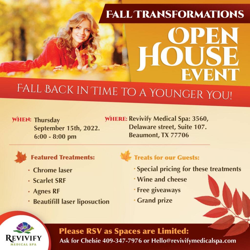 Fall Transformations Open House Event