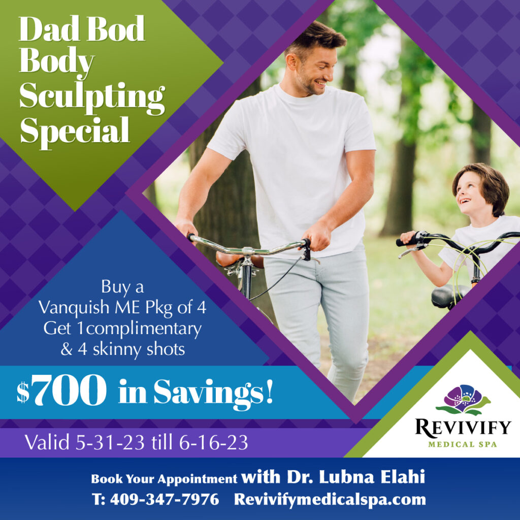 Father's Day Body Sculpting Special BTL Vanquish Me VanquishMe