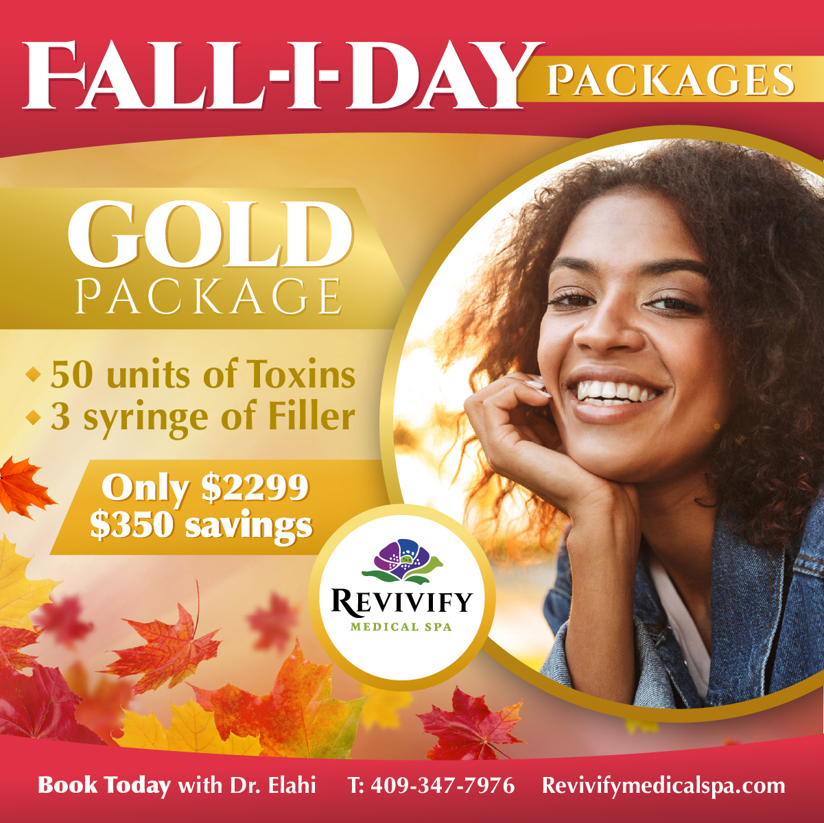 FALLIDAY Medical Spa Specials 2023 Revivify Medical Spa