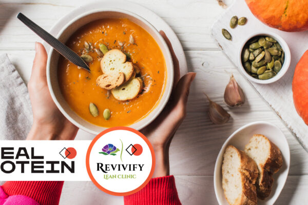 Protein-Packed Pumpkin Soup - A Halloween Recipe