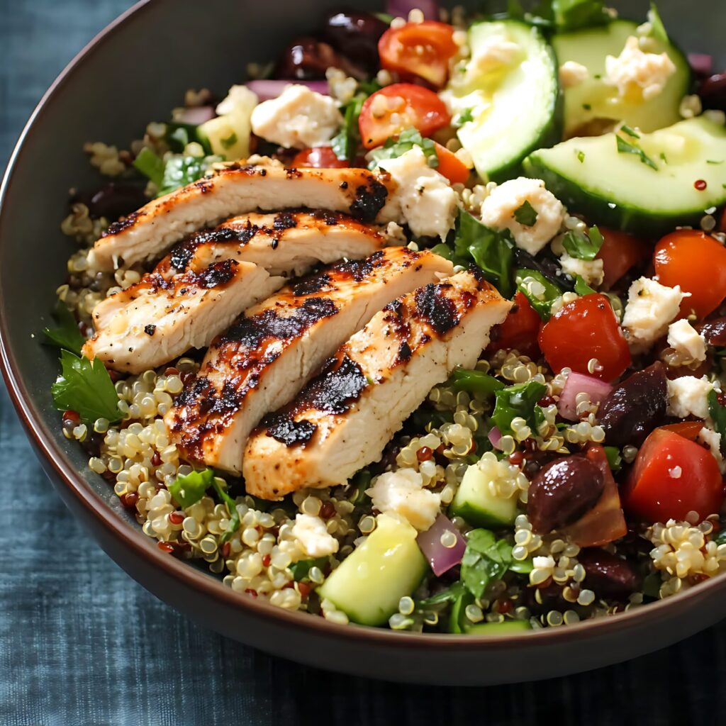 Grilled chicken salad